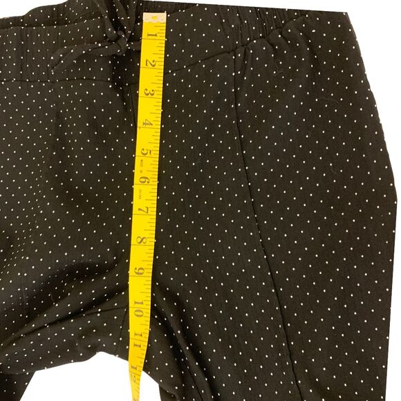 89th + Madison Black & White Polka Dots Pants Lounge Wear with Waist Drawstring - Picture 7 of 7